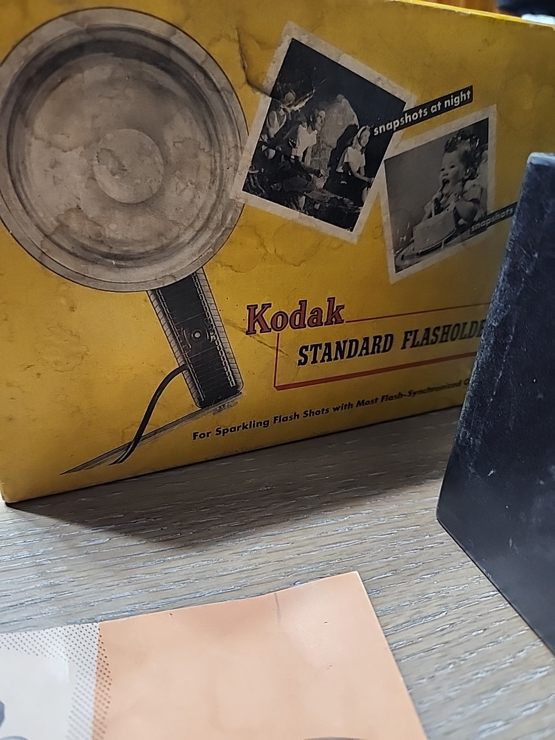 Vintage Kodak Standard Flasholder W/ Reflector & Flashguard