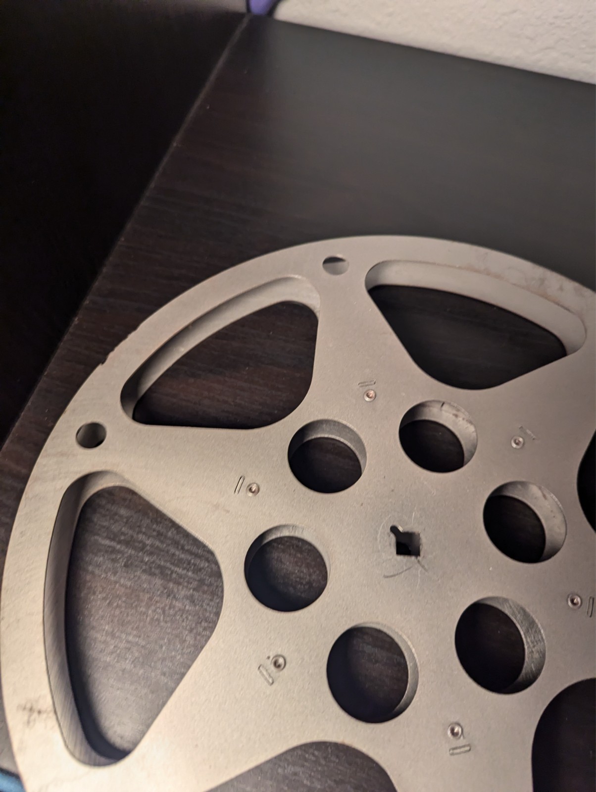 SCHERER 800′ 16MM FILM REEL 800ft cap – Made In USA – See Video