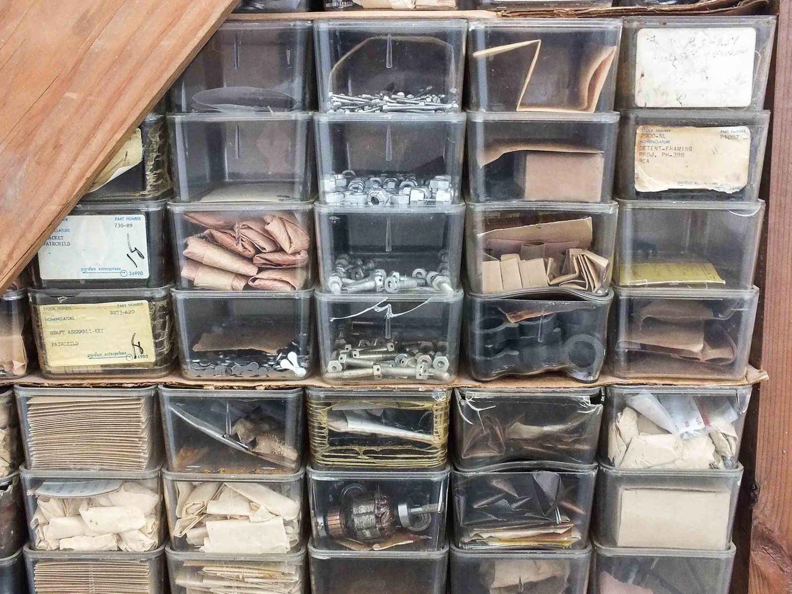 Giant Lot of Various Camera and Film Parts on Pallet – Viewlex, Fairchild, etc.