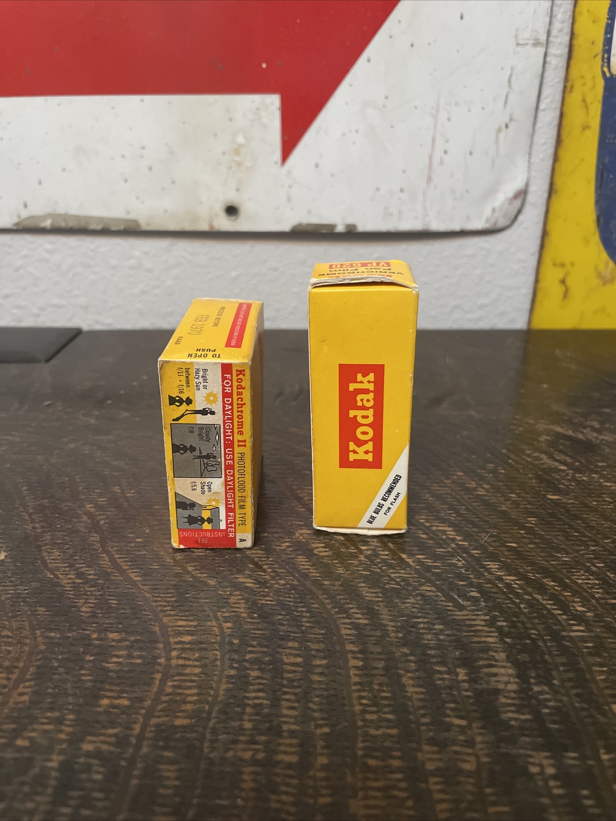 Vintage Kodak Film / Verichrome Pan/ Kodachrome II Color Movie Film