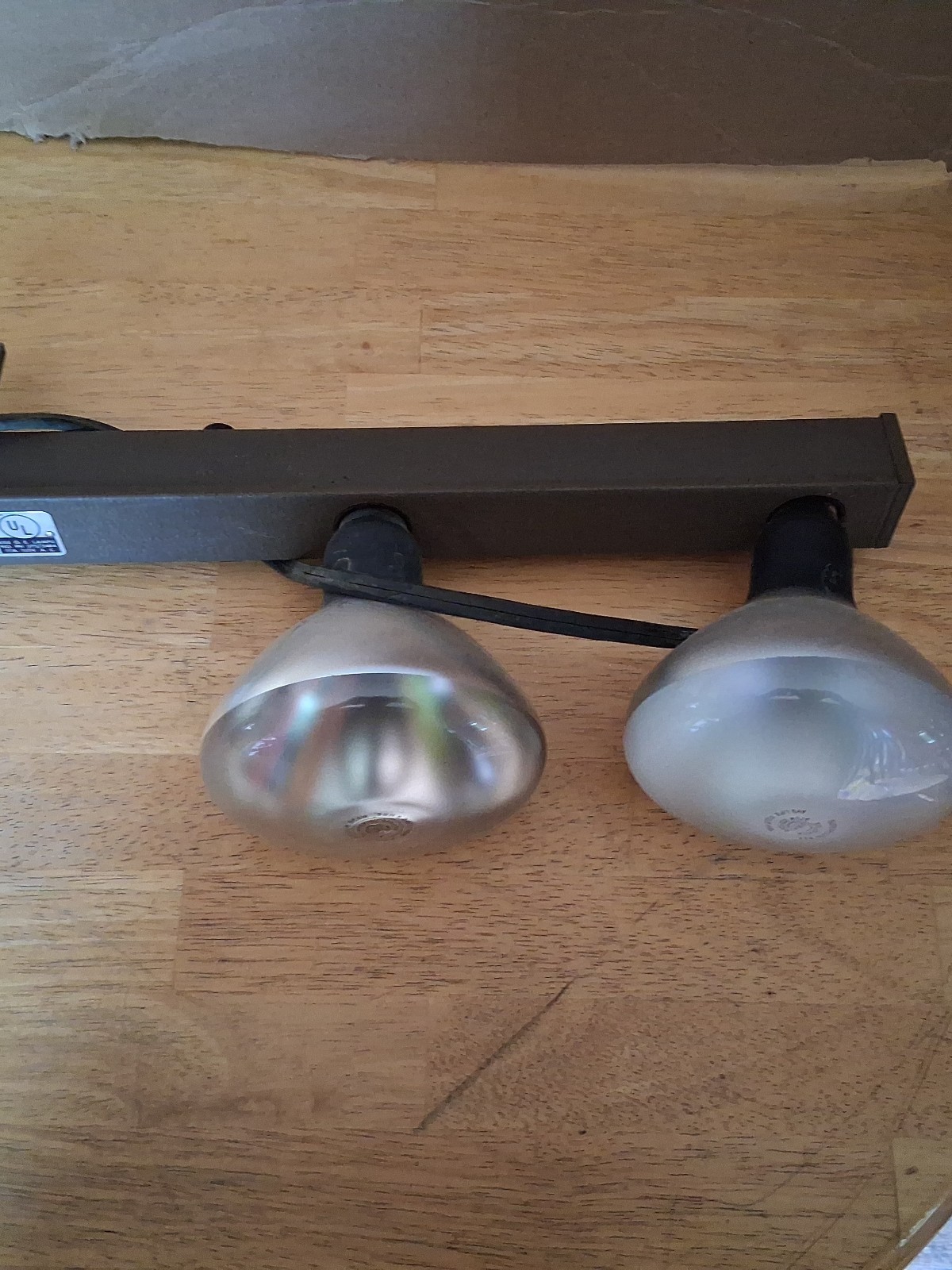 Vintage Powelite Model 200 Photography Portable Studio Light Bar W/ bulbs
