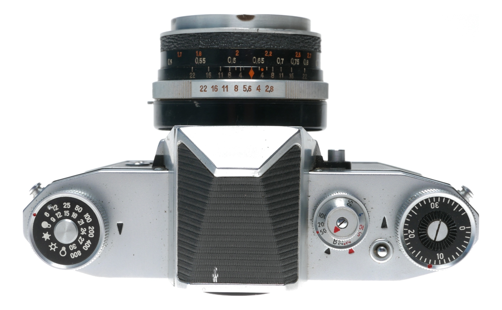 Pentacon Praktica IV F 35mm Film SLR Camera Jena T 2.8/50