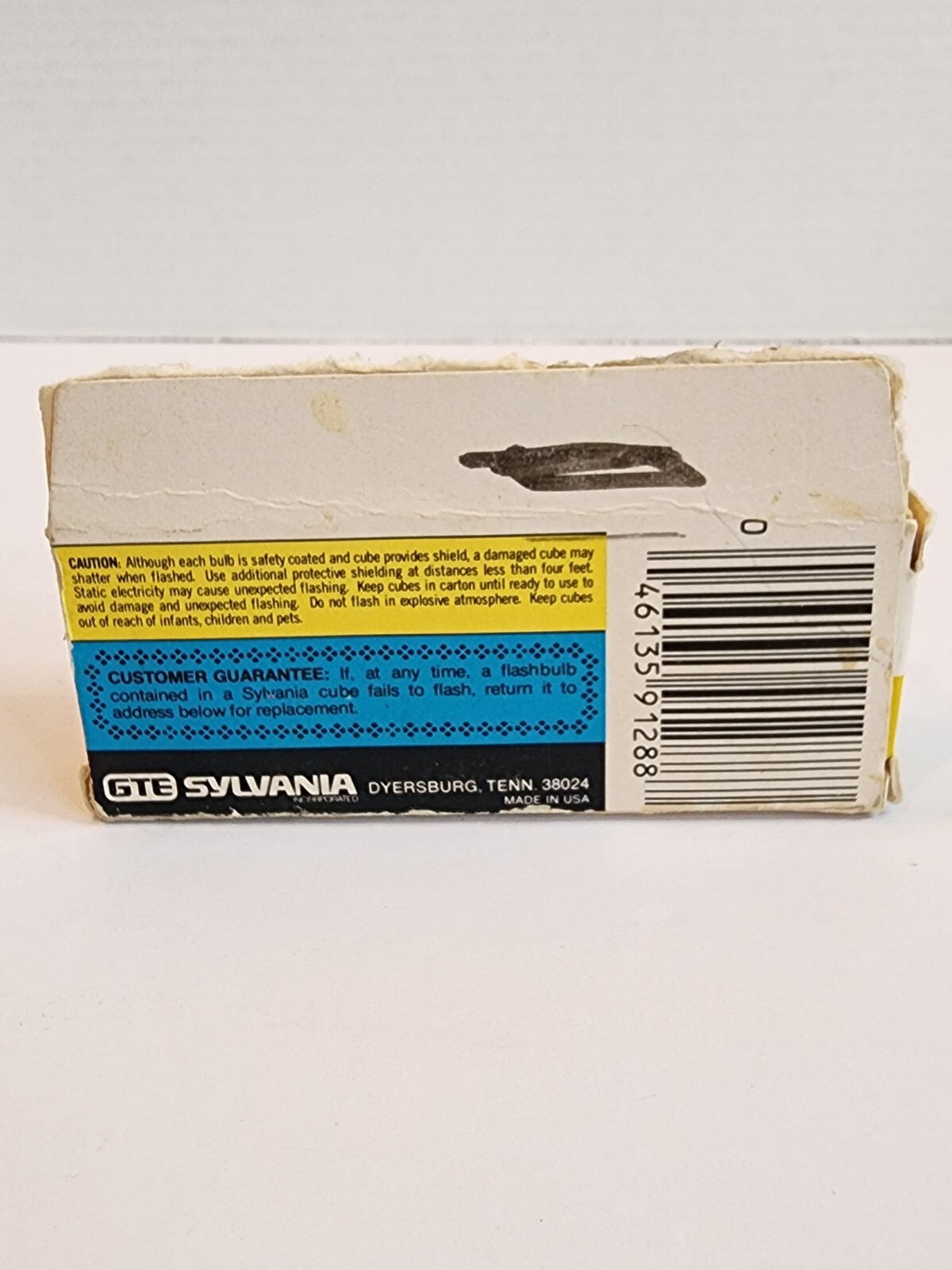Vintage- Sylvania Blue Dot Flash Cubes- 3 Pack – 12 Flashes, Three Flashcubes