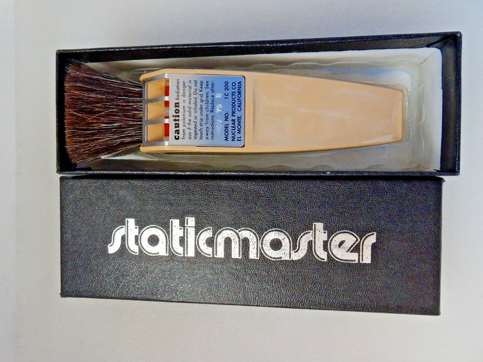 1979 Staticmaster Brush 1C200, Looks Unused