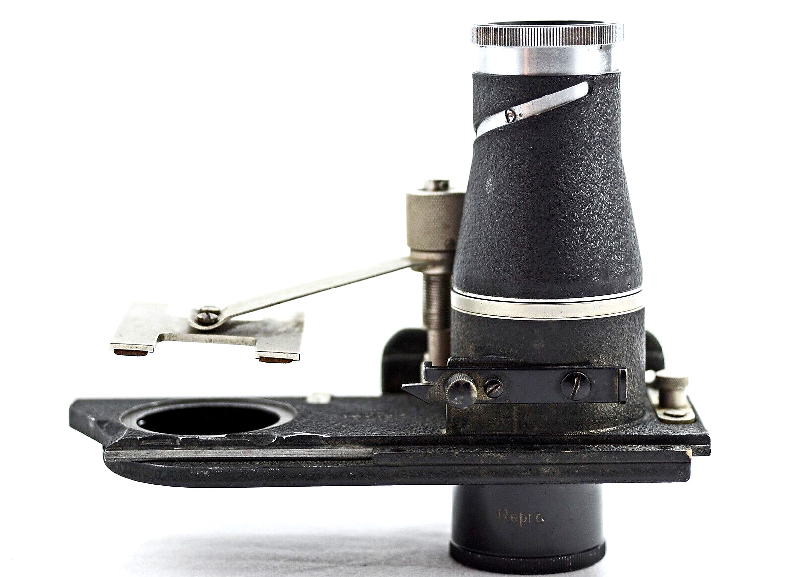 LEICA M CAMERA OOZAB FOCASING STAGE FOCOSLIDE WITH REPRO TUBE AND MAGNIFIER