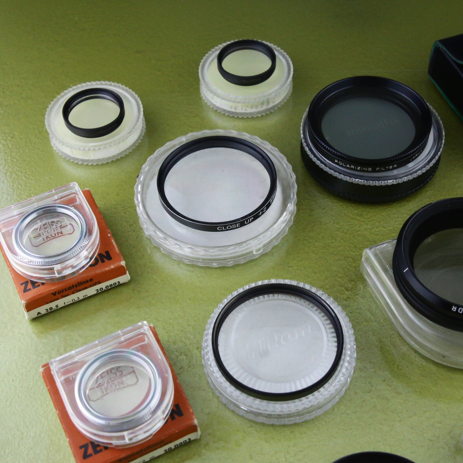 14 CLOSE-UP filter Zeiss IKON KONICA HELIOPAN VIVITAR MINOLTA NIKON Lot #06 ☆☆☆