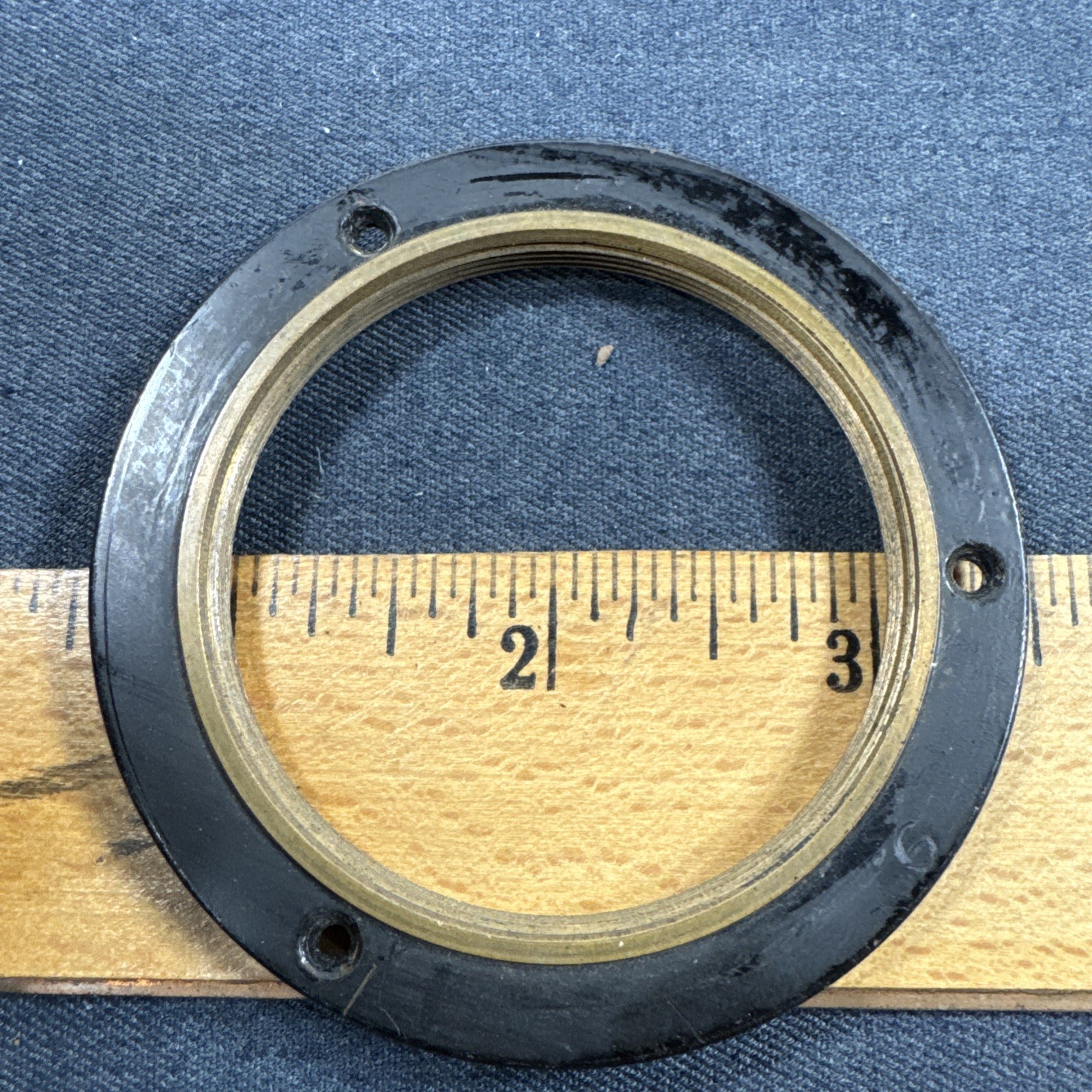 51.5mm Brass Mounting Flange for Antique Lens and Wooden Camera – 9