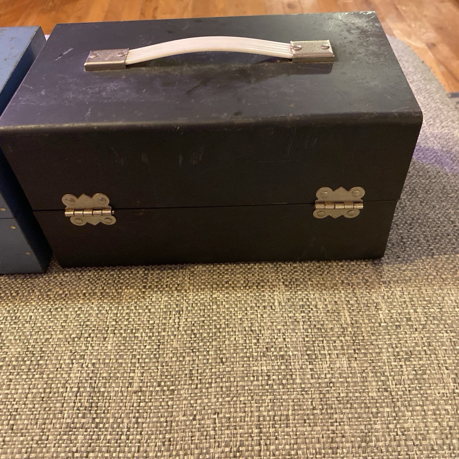 2 Vintage 8mm Film Canister Reel Case With 24 EMPTY Reel Canisters Wards