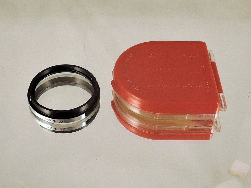 Flexaret UVO B36 Filter Meopta Accessories Bayonet Glass MINT + Box