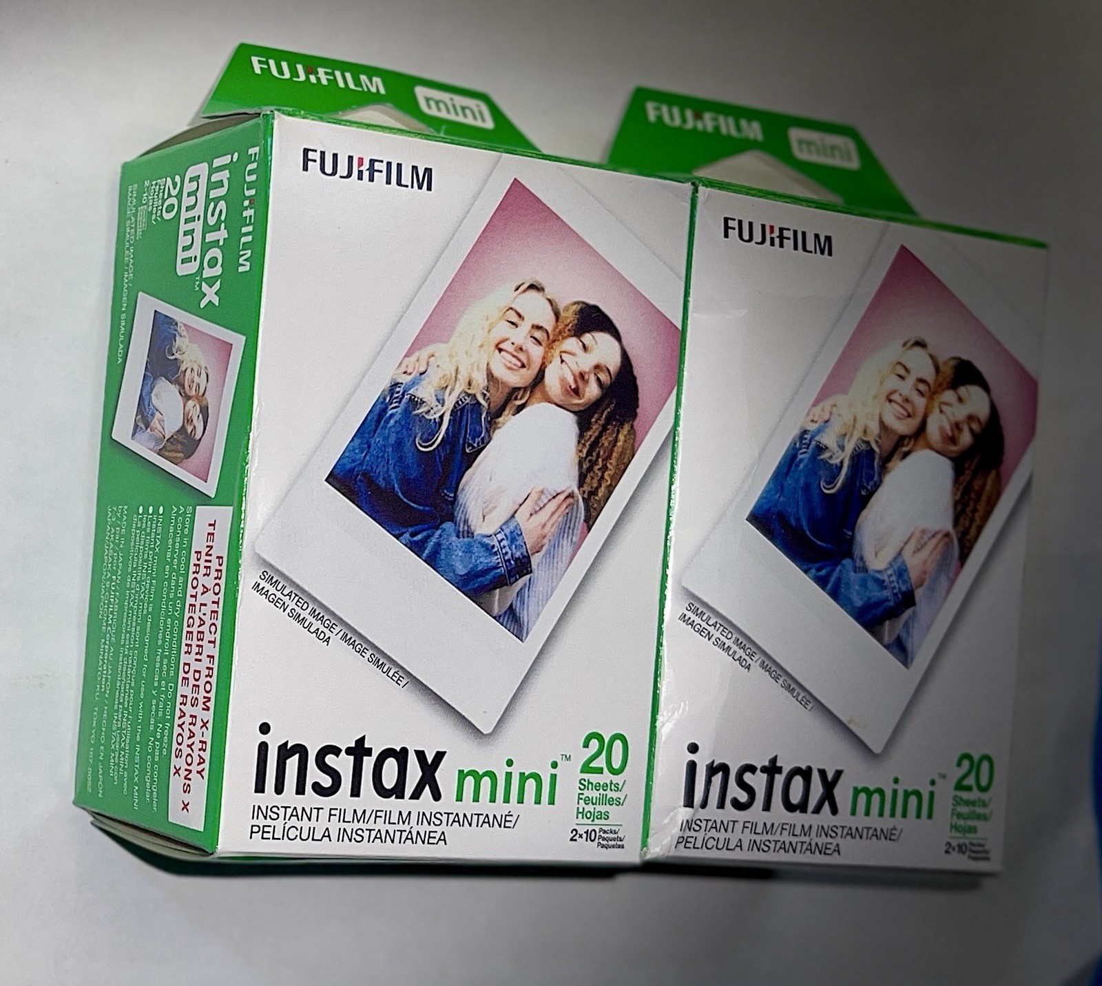 Fujifilm Instant Mini Film Two Instant Film Twin Packs – 40 EXP Total, ISO 80…