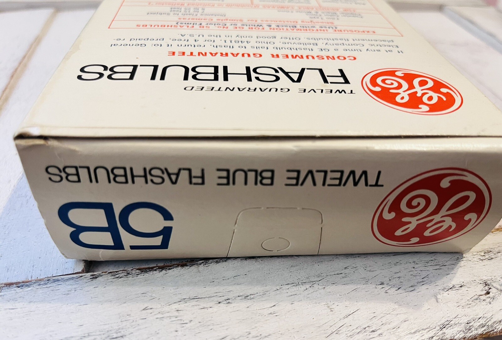 Vintage GE General Electric 5B Flashbulbs 8 New Bulbs