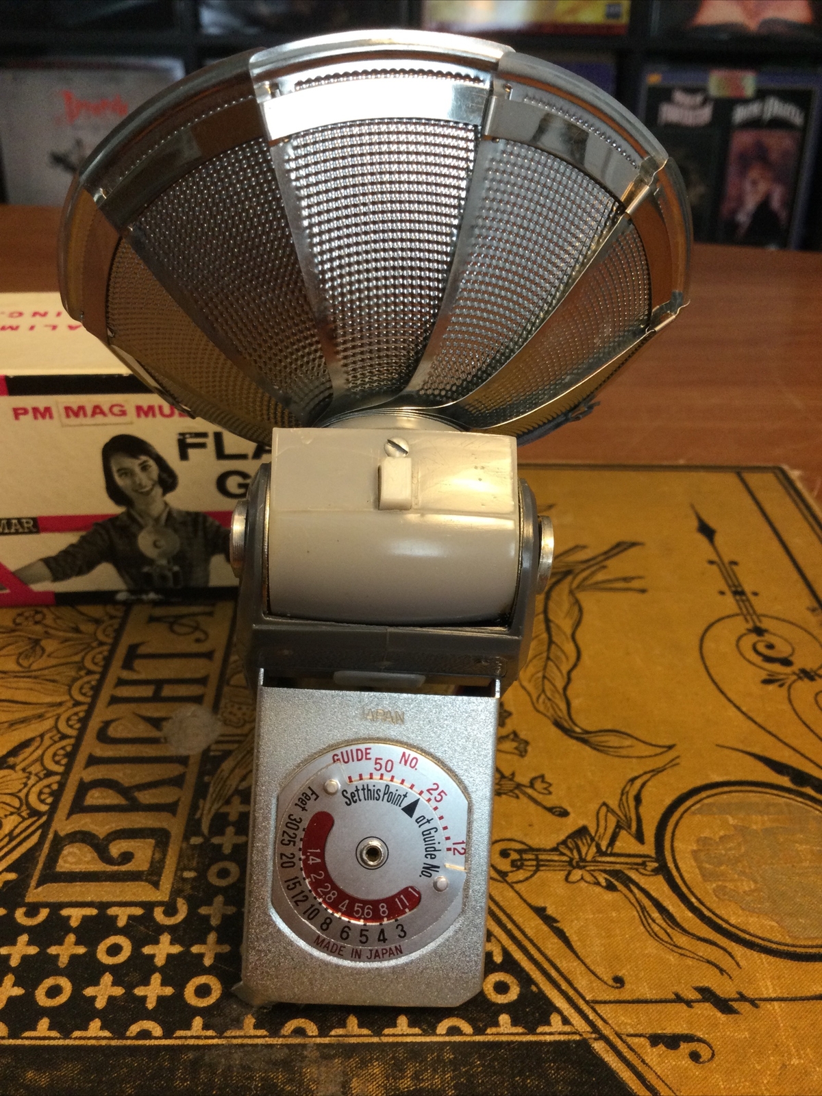 Vintage Kalimar PM MAG Multi-Bounce BC Flash Gun