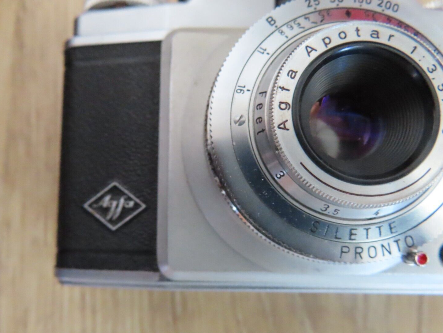Agfa Pronto Camera with Agfa Apotar Lens