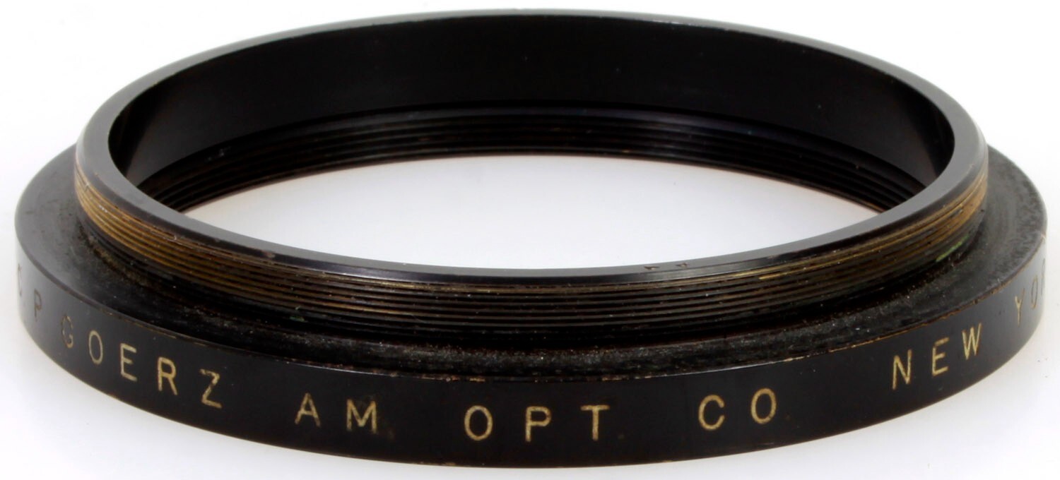 C.P.Goerz 2 7/8 Inch Brass Retaining Ring