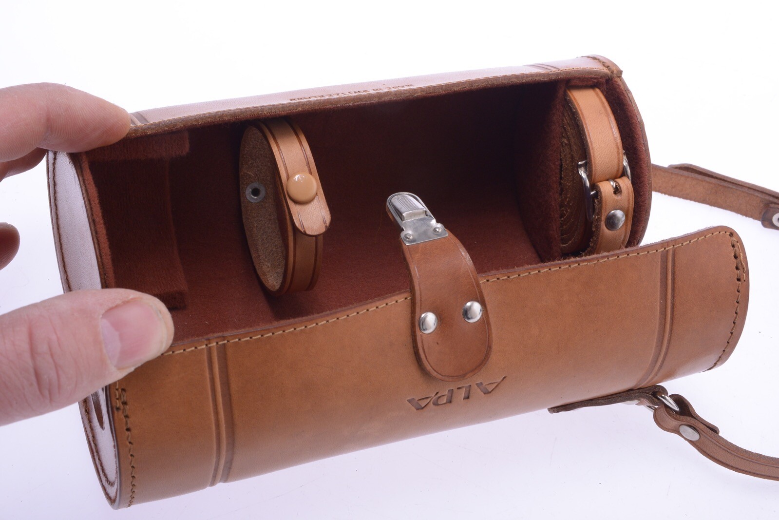 ✅ ALPA ALNEA REFLEX ORIGINAL LEATHER HARD CASE 200MM TELE, PORTRAIT LENSES