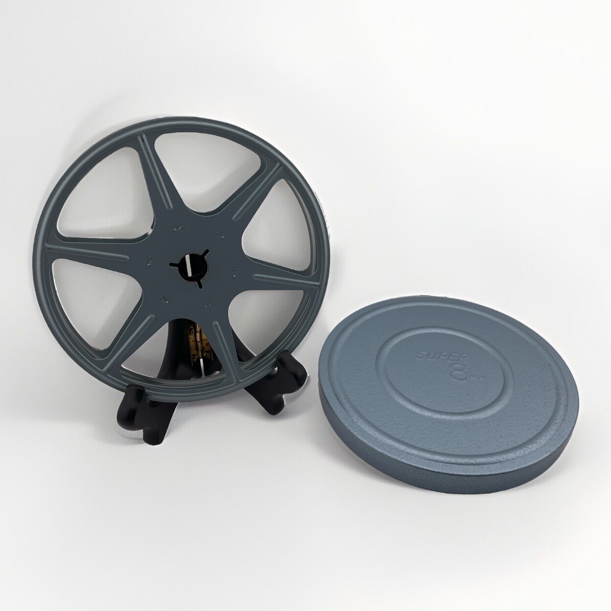 Super 8mm Reel & Canister Empty 5 inch dia Scherer Skokie, IL