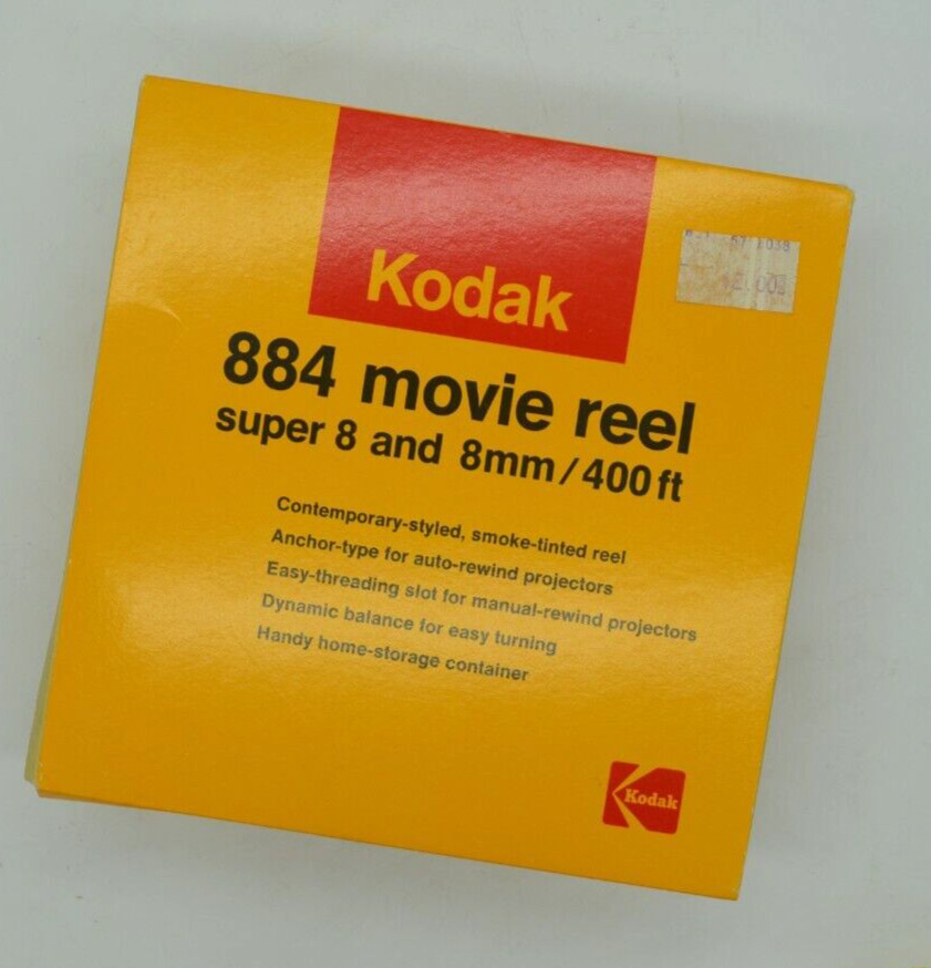 Vintage Kodak 884 Movie Reel For Super 8 and 8mm/400ft – A