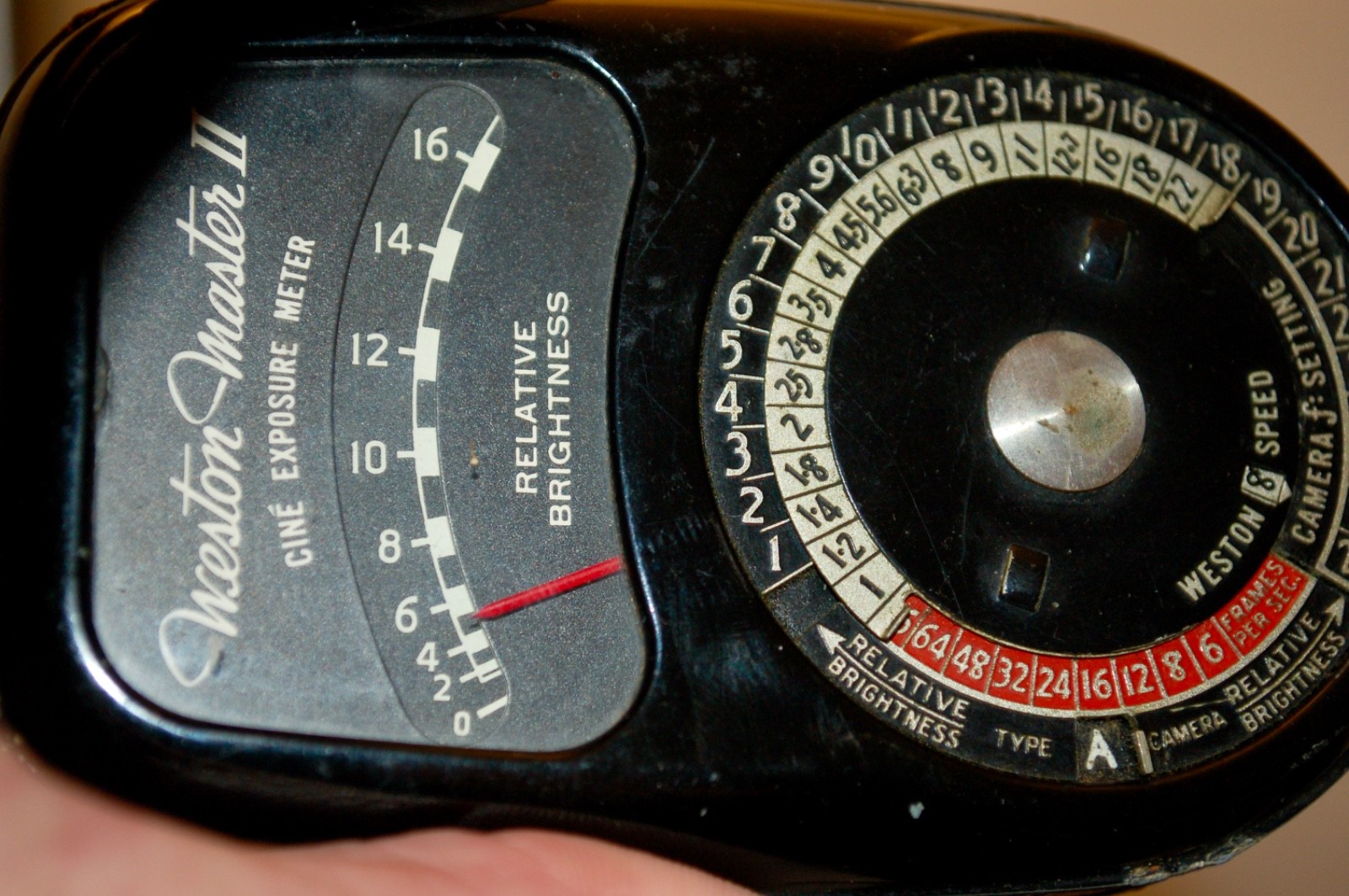 Weston Master II Cine Exposure Meter Vintage Selenium Powered Classic – Working