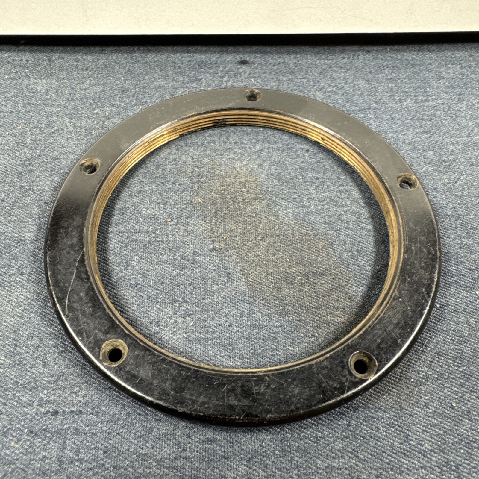 68mm Brass Mounting Flange for Antique Lens and Wood Camera – 4
