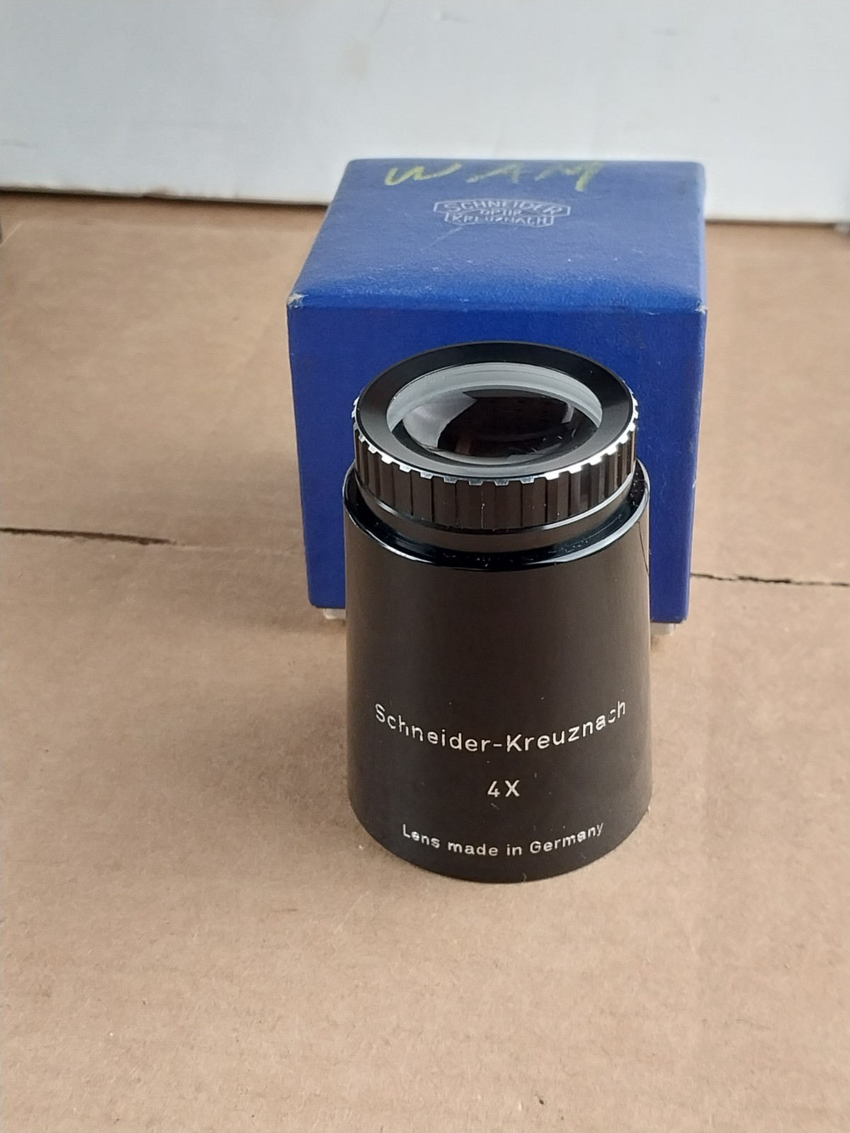 Vintage Schneider Kreuznach 4x Lupe Loupe Made in Germany