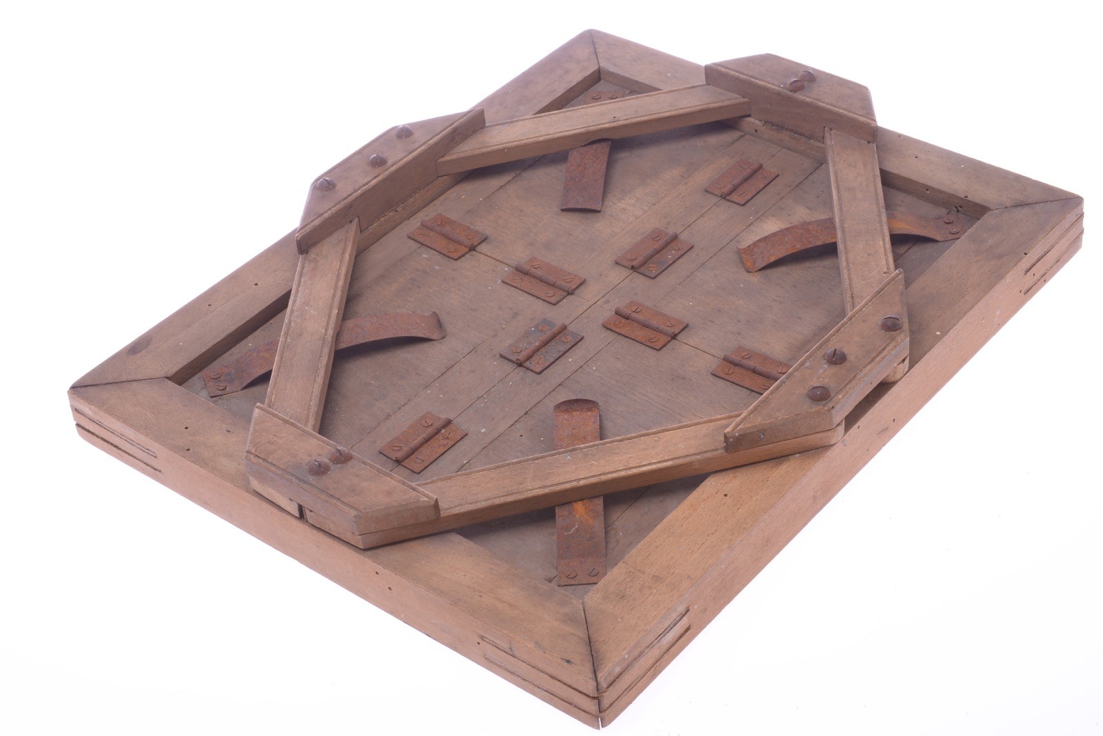 ✅ ANTIQUE WOOD CONTACT PRINTER PRINTING FRAME 23.4X29.4CM 18×24, 8×10″ W/ GLASS