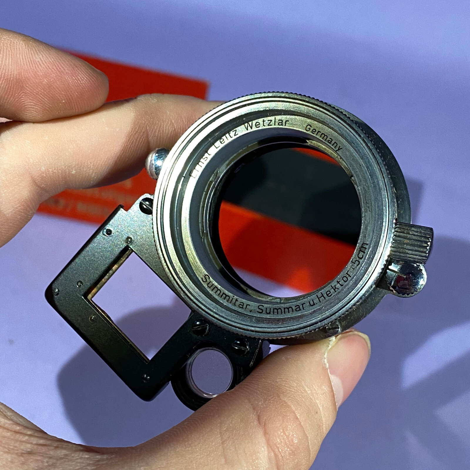Leica NOOKY HESUM Close-Up Attachment for LEITZ Summitar 5cm SUMMAR & Hektor 5cm