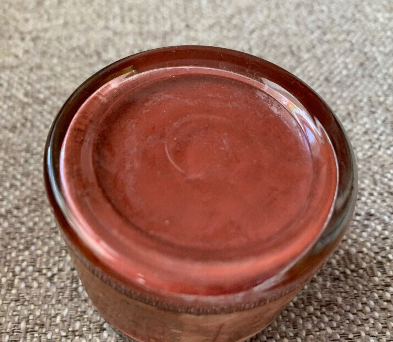 Antique Crafting Negative Opaque Photography/Artist Chemical Bottle Jar RARE