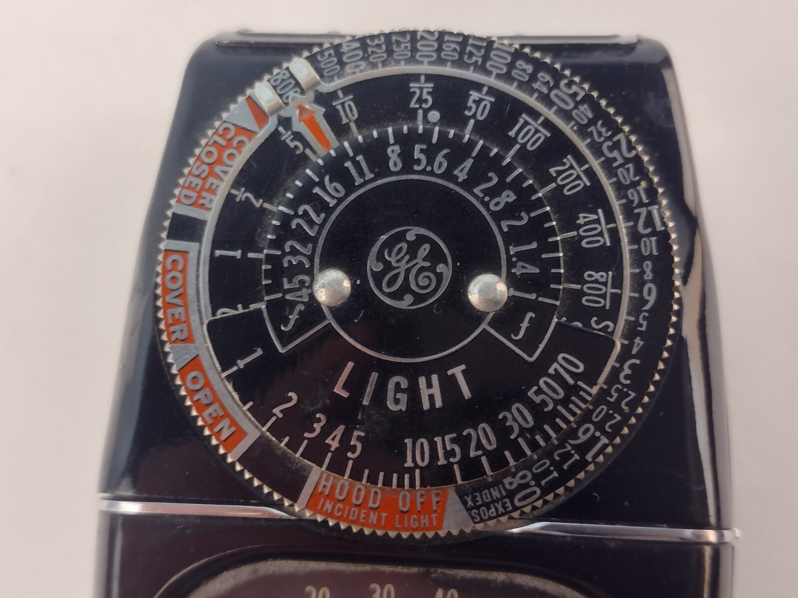 Vintage 1940’s GE Exposure Light Meter 8DW58Y4 Working No Case