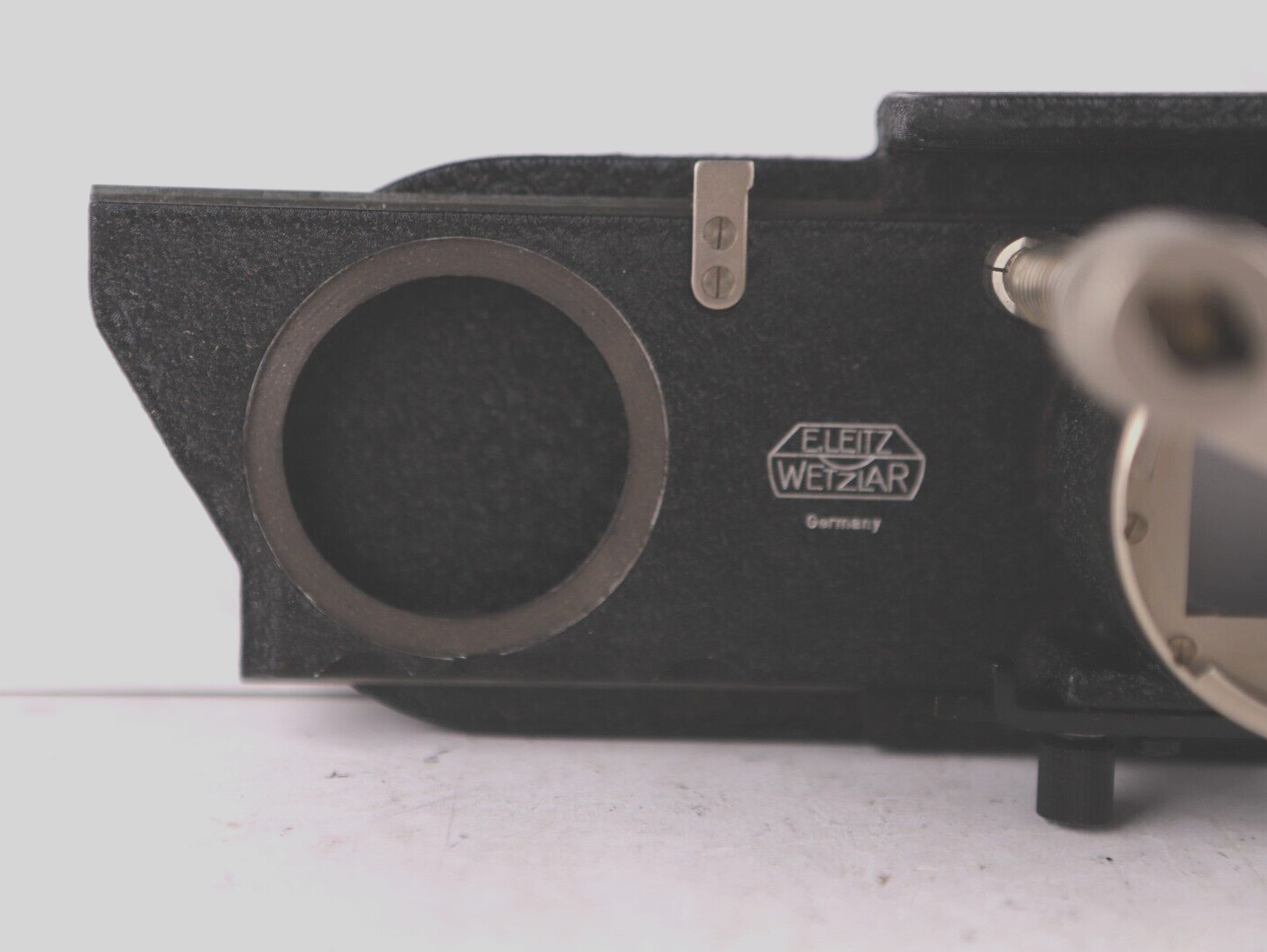 Leitz Leica Sliding Focusing Stage Copying Attachment w/ Box