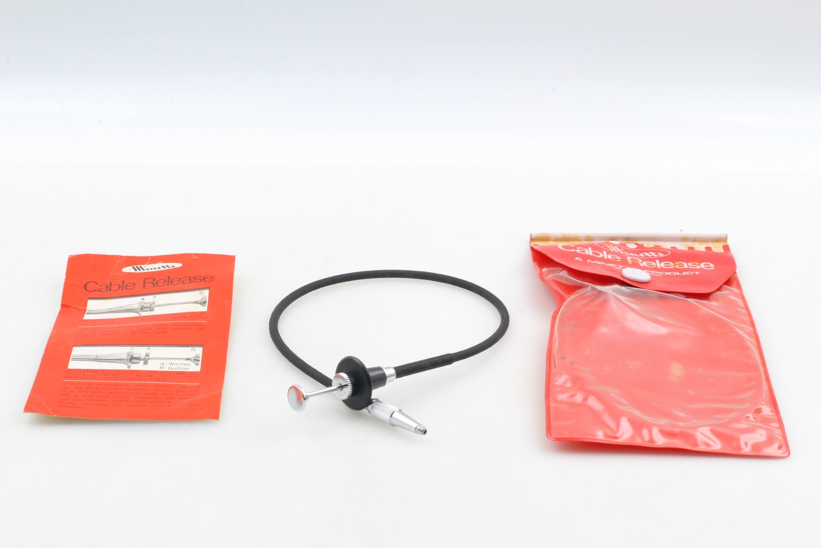[Exc+5] Minette Mechanical Shutter Release Cable From JAPAN