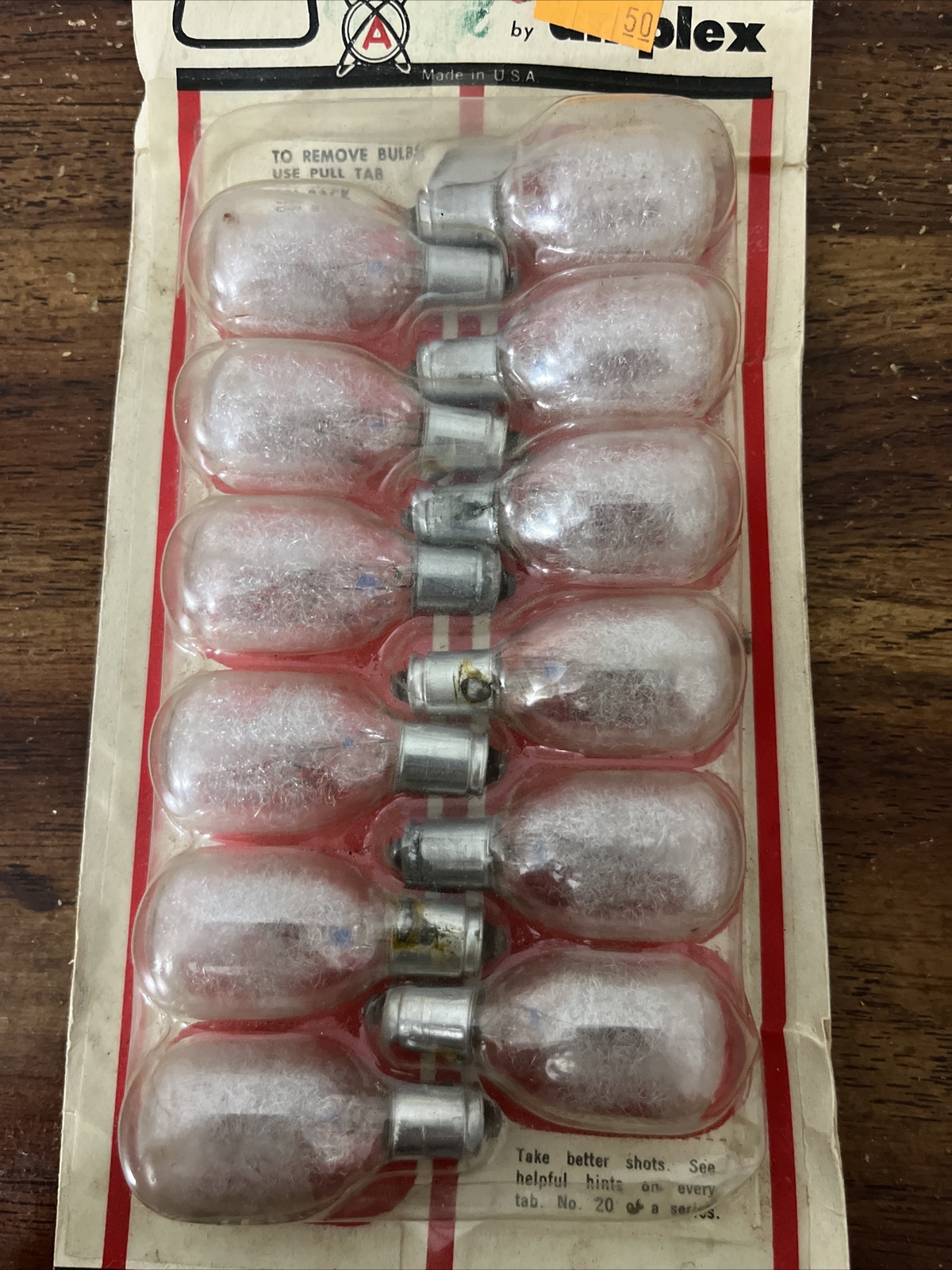 VINTAGE AMPLEX M2 PHOTOFLASH FLASHBULBS M2 12 pack NEW