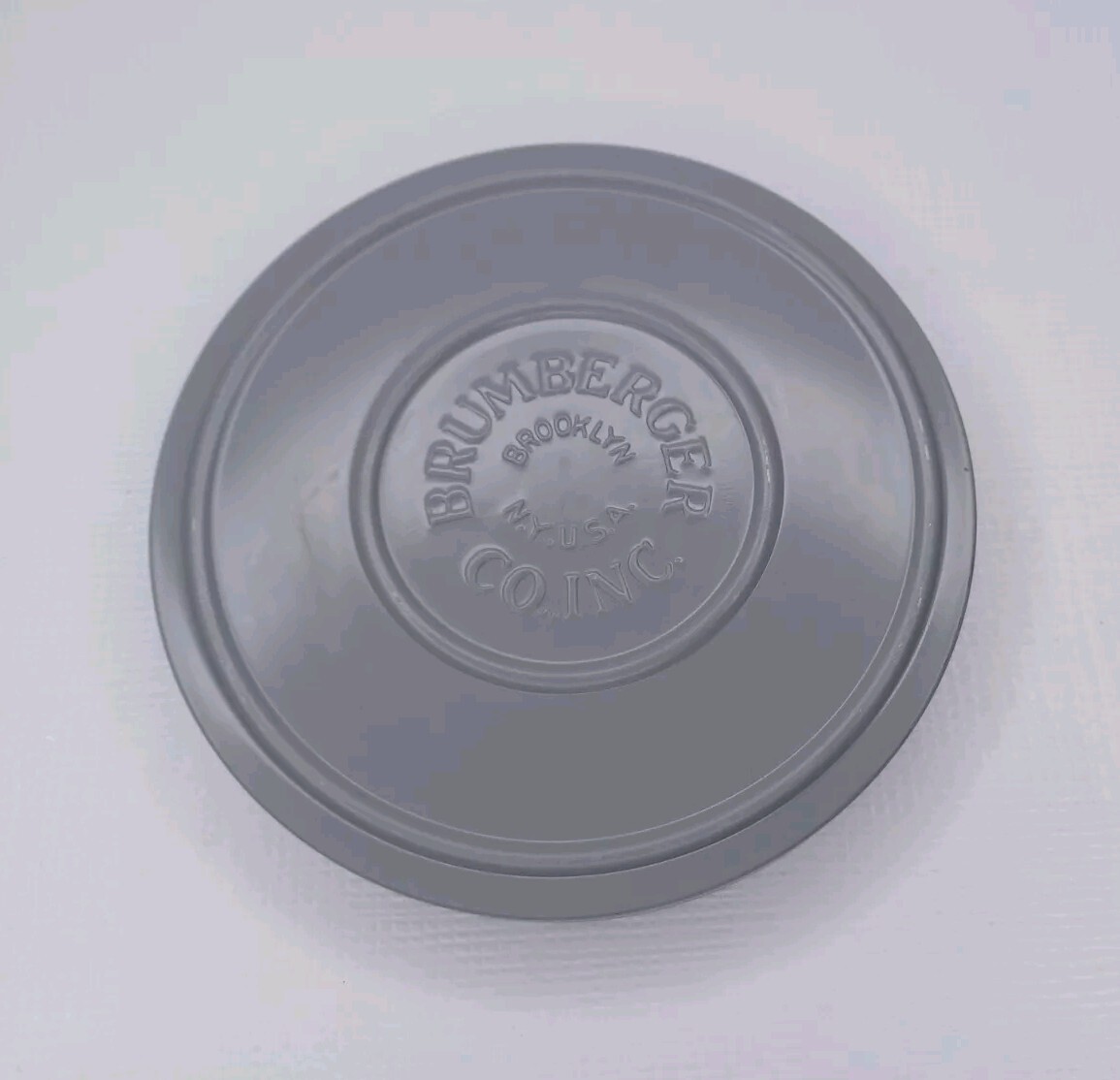 Brumberger 5″ Grey Metal Reel Case