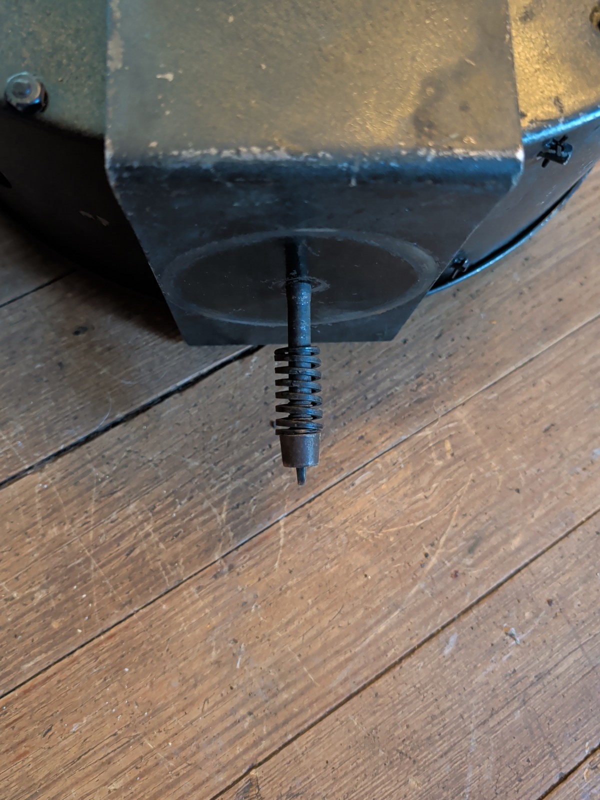 VICTOR ANIMATOGRAPH SPOT FLOOD LIGHT MODEL 10 EARLY FILM RARE METAL STAGE PROP