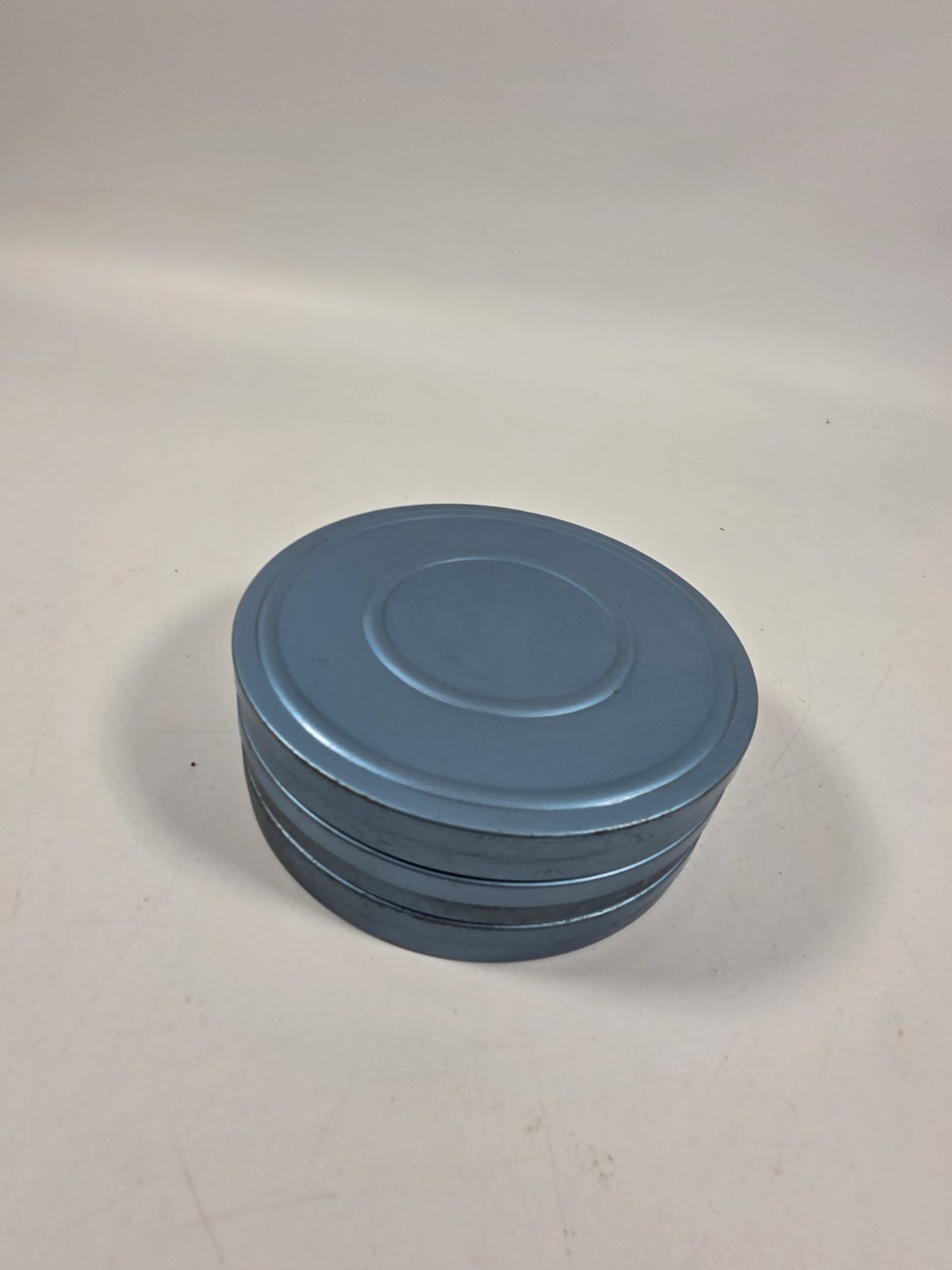 Set Of 3 Vintage Metal 8mm Film Reel And Metal Storage Canister 5 Inches