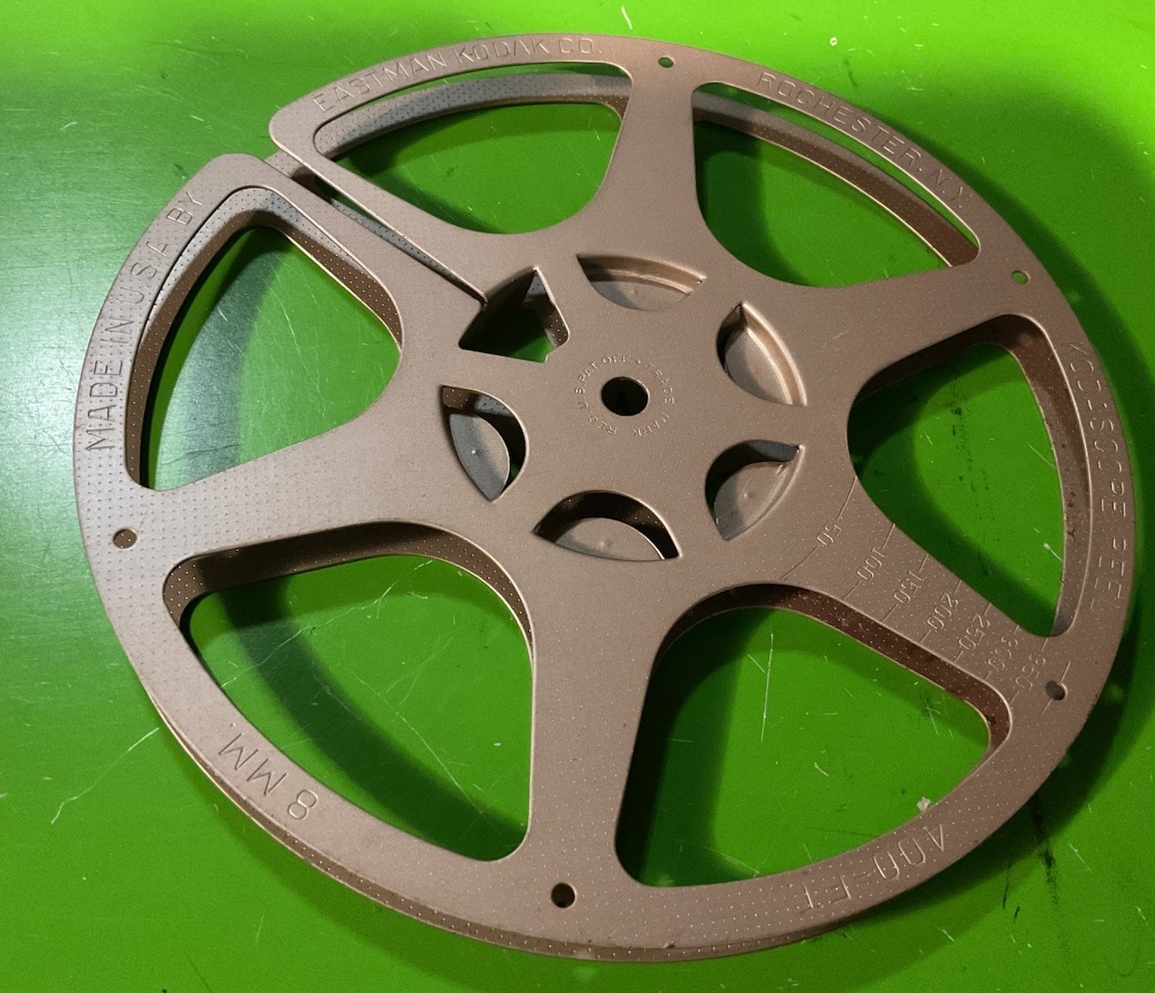 Vintage Eastman Kodak 8mm 400 Ft Reel