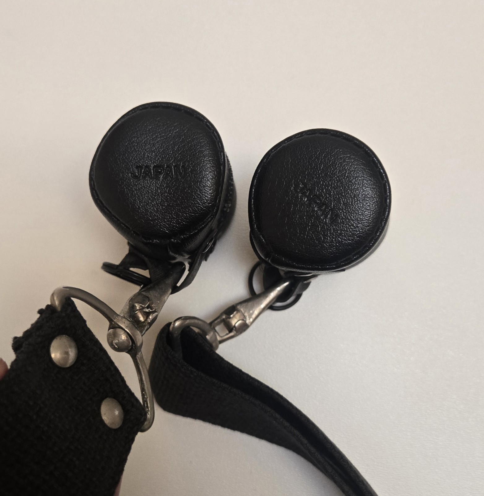 Vintage Alpex Camera Strap w/ Dual 35mm Film Canister Holders – Made in Japan