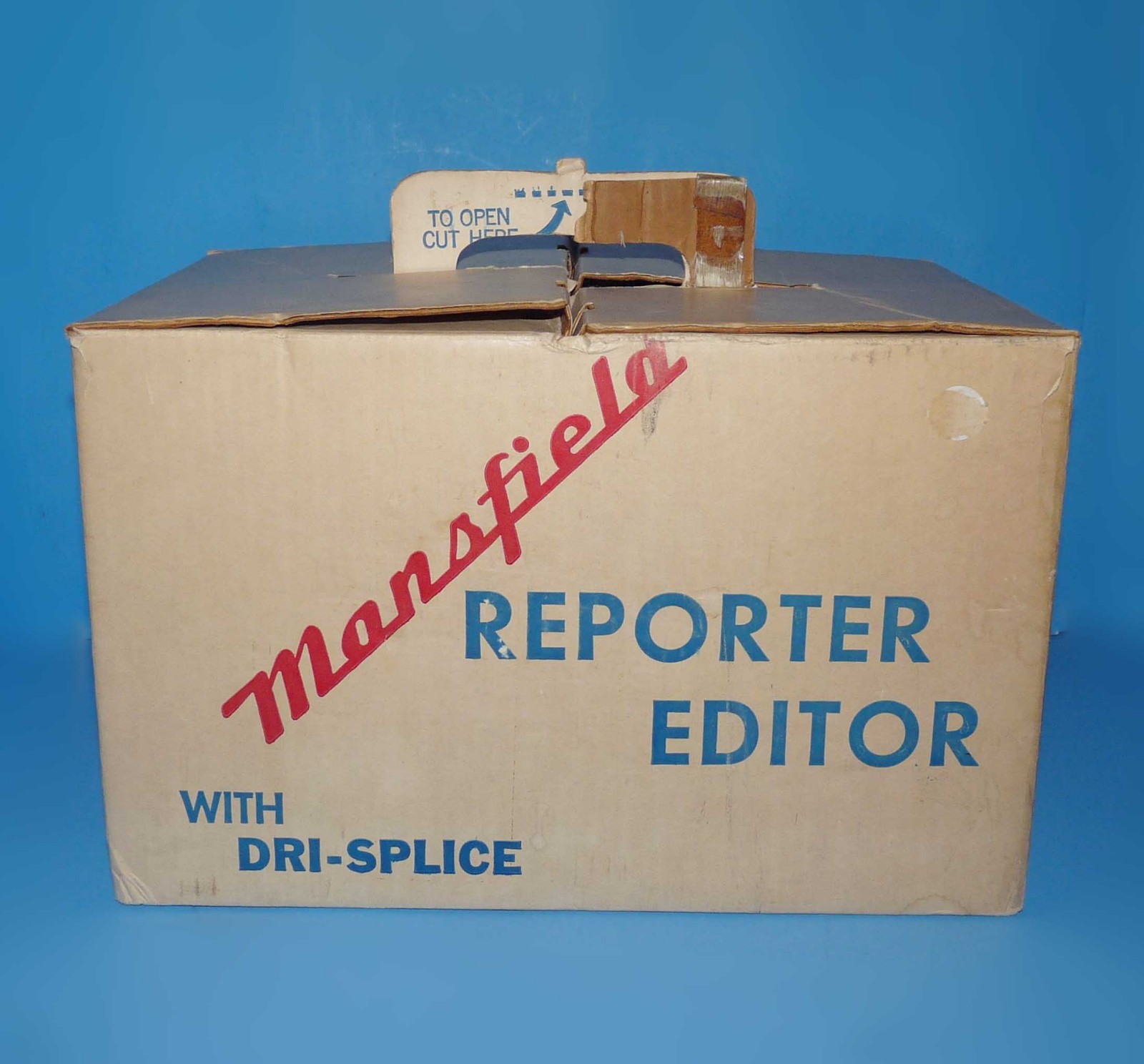 MCM Mansfield Fairfield 8mm Film Editor w Box Model 650 Tested