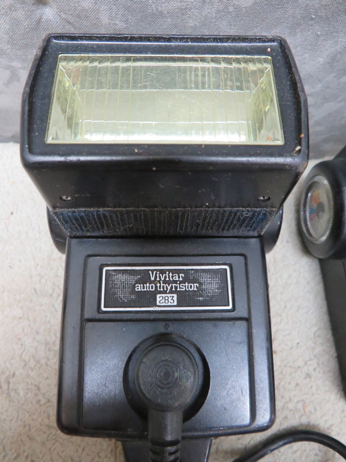 Vintage Photography Bachrach Bracket Holder 2 VIVITAR 283 Auto Thyristor Flash