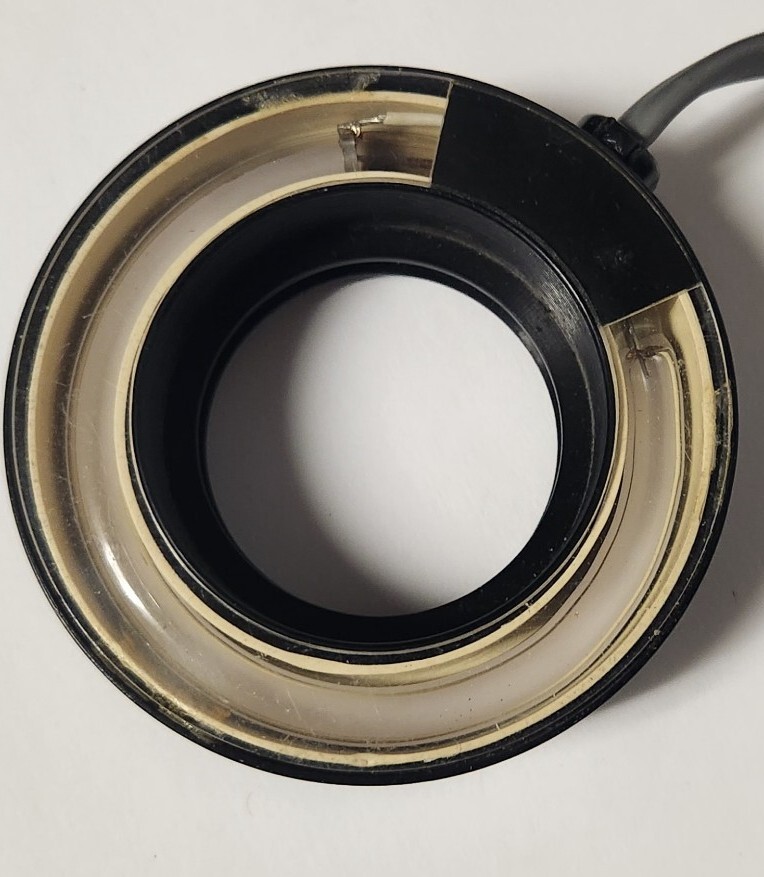 Vintage Camera Flash Ring with Control Box, TESTED Works Perfectly