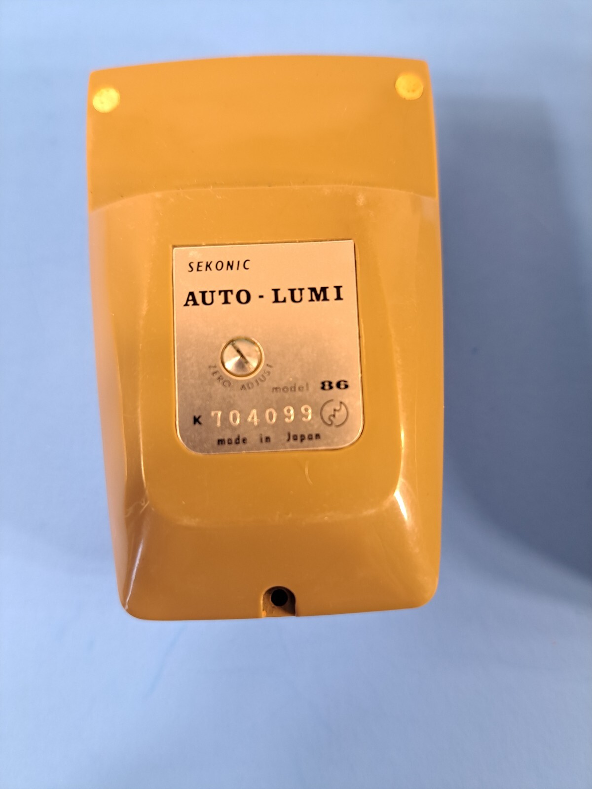 Vintage Sekonic Auto-Lumi Model 86 Light Meter w Case – Made in Japan