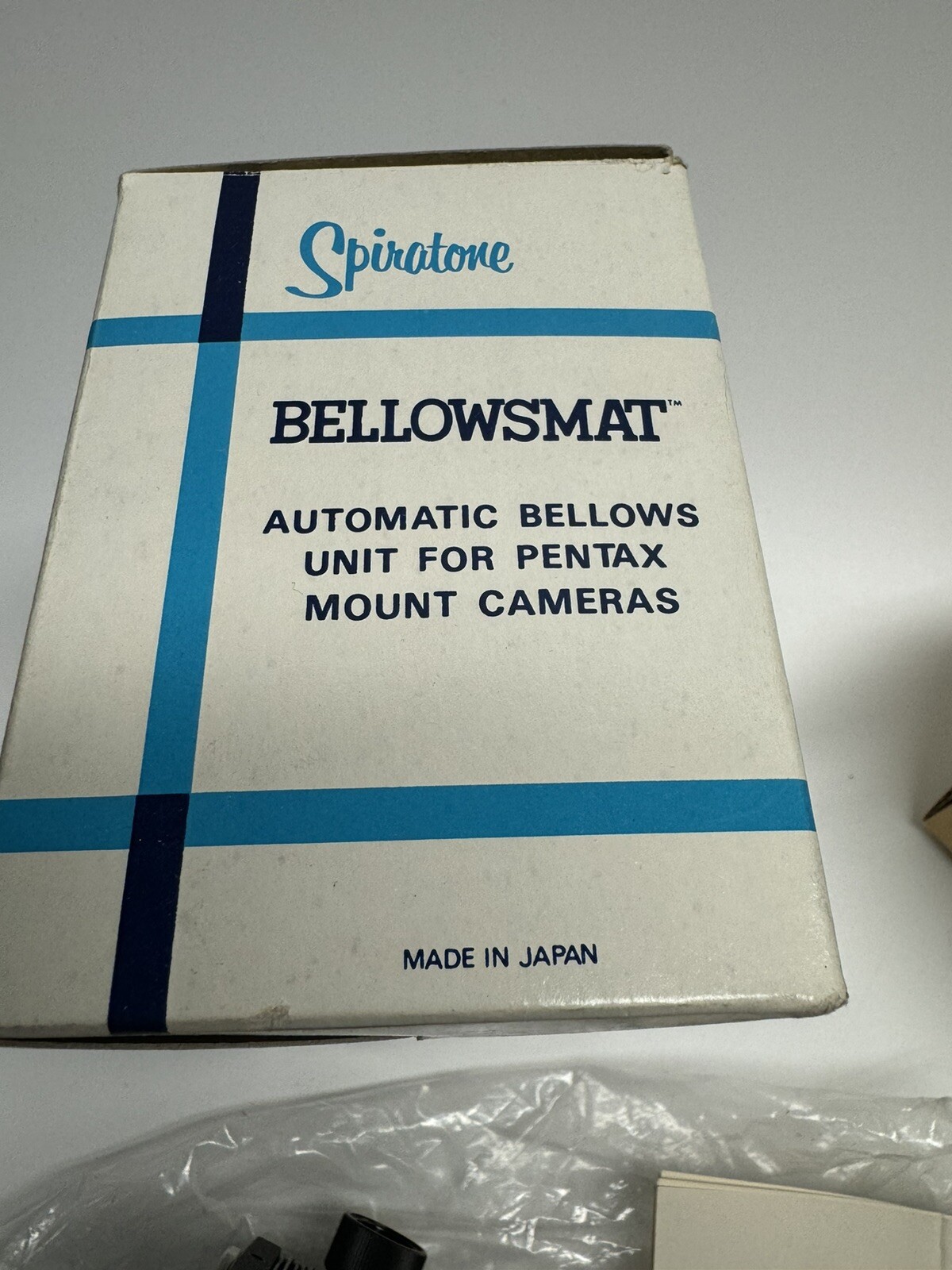 VINTAGE NOS SPIRATONE BELLOWSMAT w/ Original Box Made in Japan