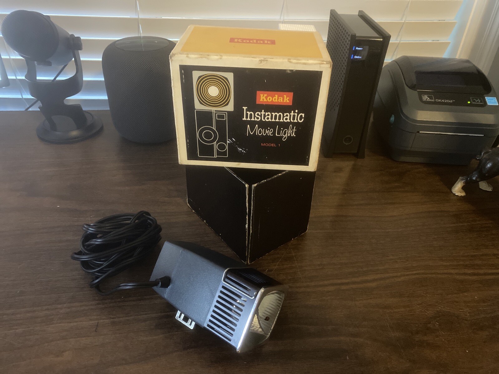 Vintage Kodak Instamatic Movie Light Model 1 With Box