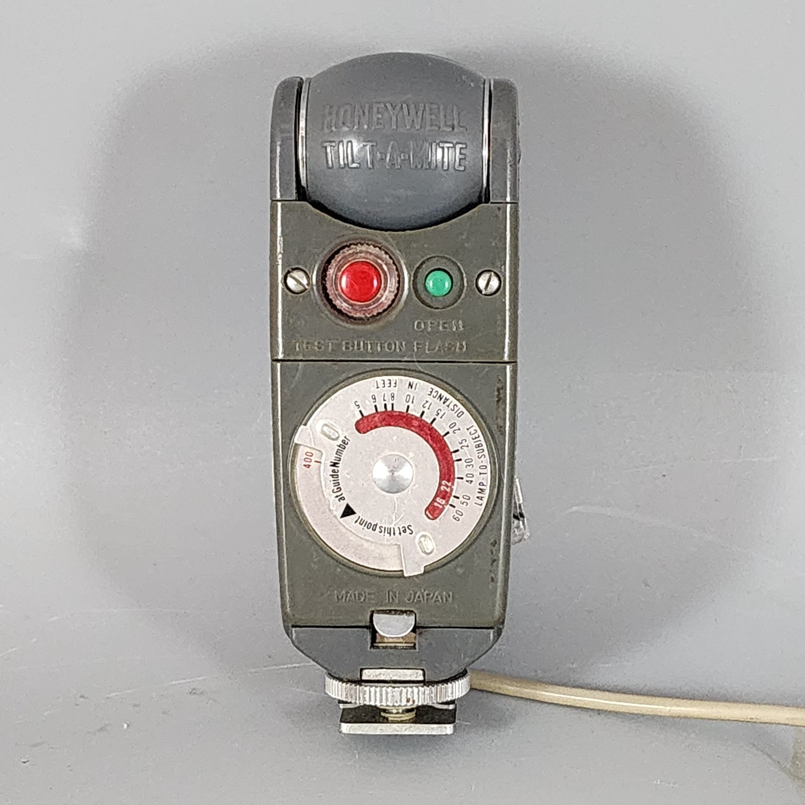 Honeywell Tilt-A-Mite Camera Flash Unit Collapsible Fan – Untested