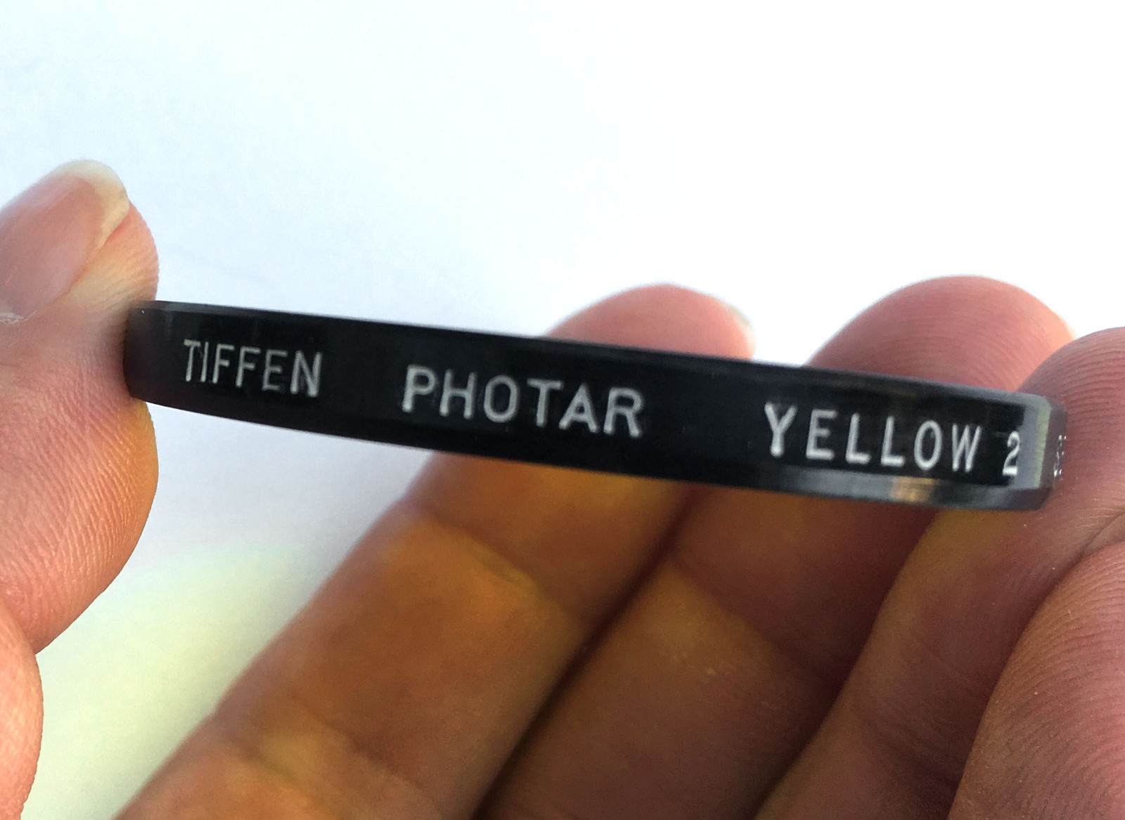 3 Vintage filters – Tiffen Photar Yellow, Sky & Ednalite Portrait with boxes