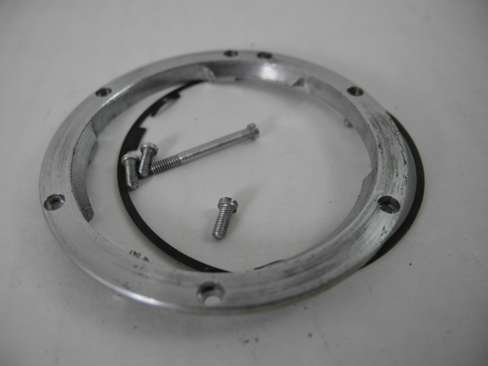 LEICA LEICAFLEX LENS FLANGE SHIM AND 6 SCREWS NICE USABLE