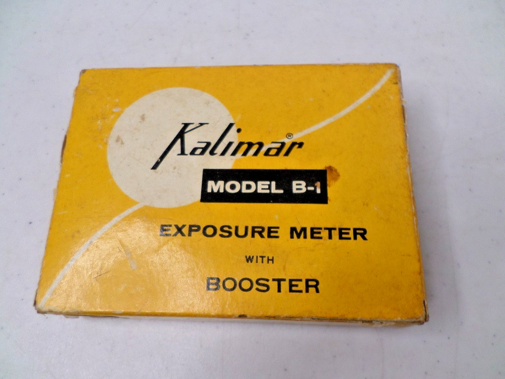 Vintage KALIMAR B-1 EXPOSURE METER & BOOSTER KIT W/Original Box