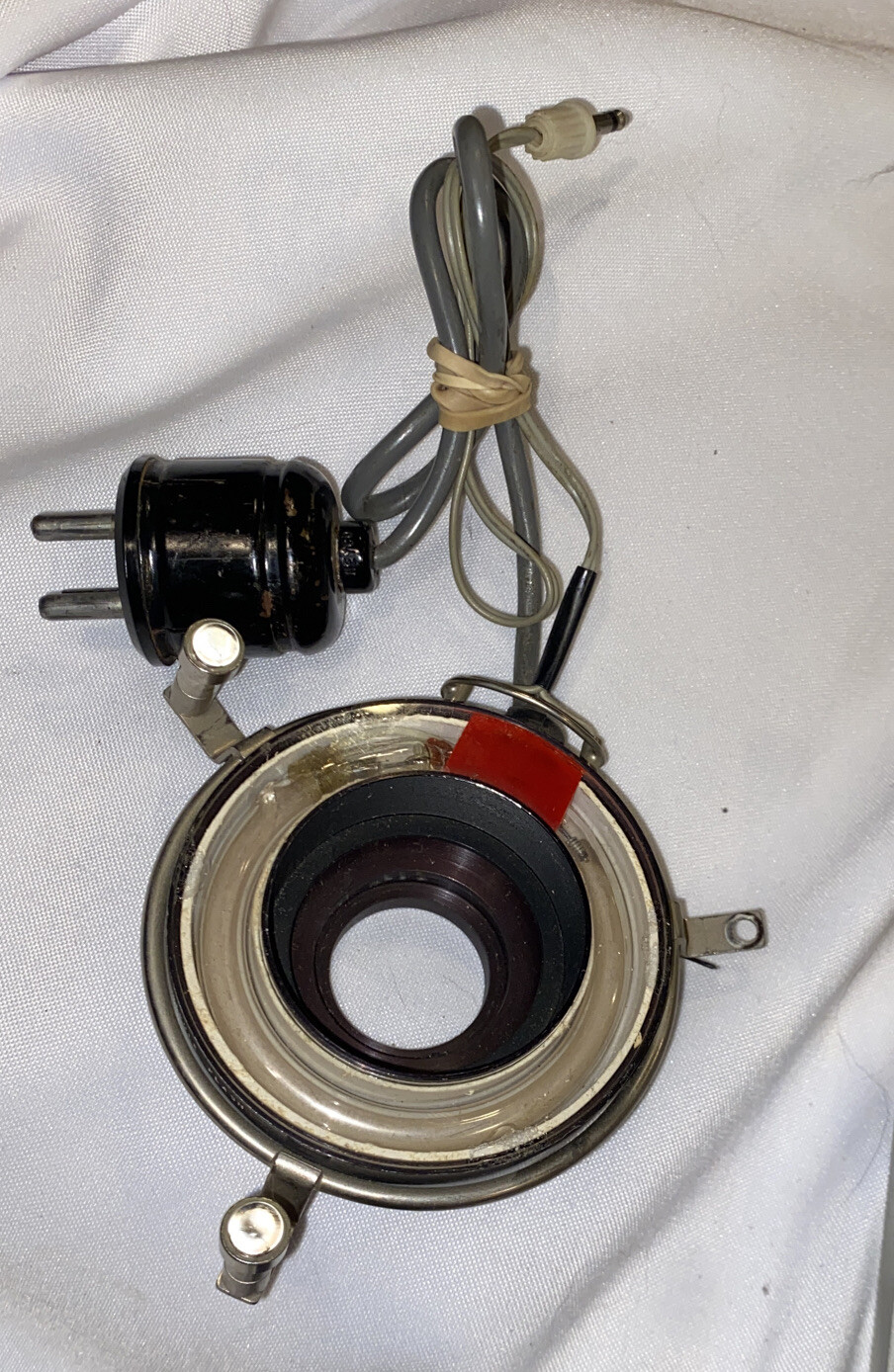 Vtg Foto Flash Co. Model 1 w/ Medical Flash Ring light + Reflector Flash *TESTED
