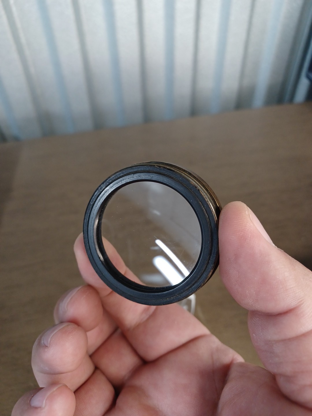 Antique Bausch & Lomb Unicum Camera Shutter With ROC Thelephoto Lens & Flange