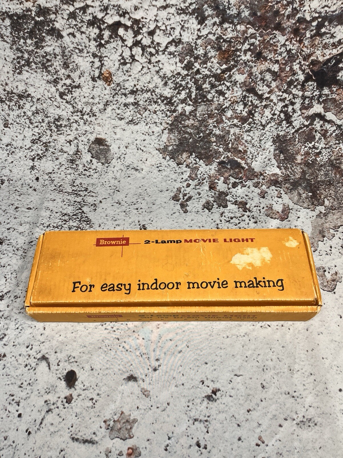 Vintage Kodak Brownie 2 Lamp Handheld Movie Light in Box