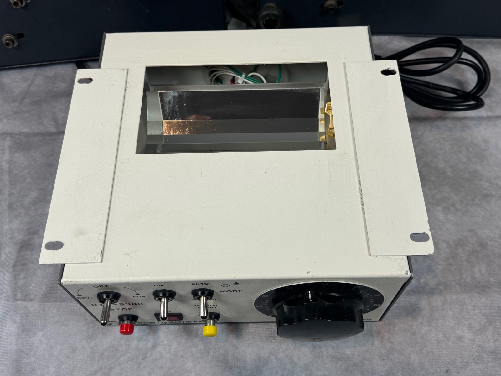 Kelmar RTV 8900 Film Rewind System Controller With 2 Rewind Drive Units